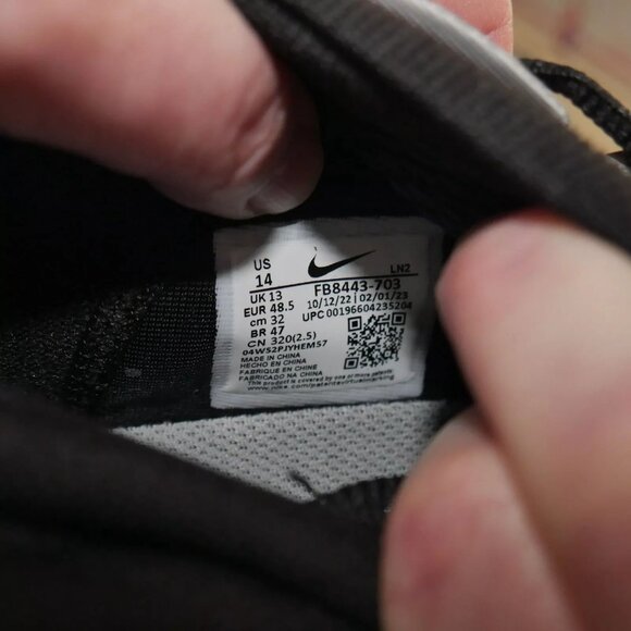 Nike Vapor Edge Pro 360 2 Low Football Cleats Men's Size 14 Volt Neon Grey Black - Picture 9 of 11